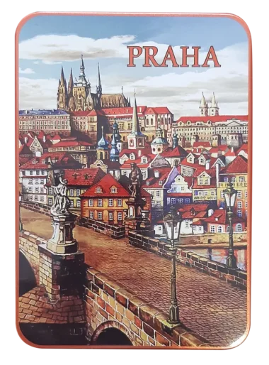 Plechová dóza Praha 310g