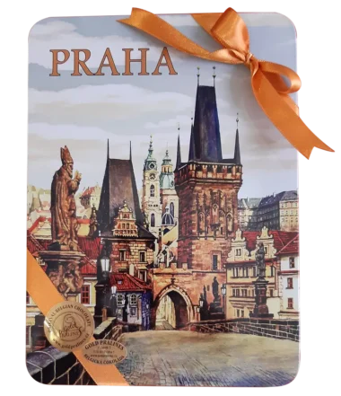 Plechová dóza Praha 400g